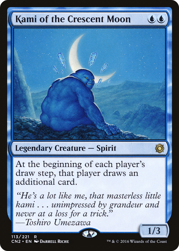 Kami of the Crescent Moon (CN2-113) - Conspiracy: Take the Crown Foil