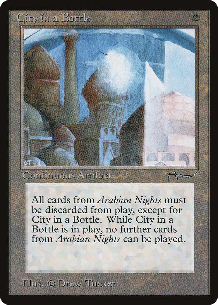 City in a Bottle (ARN-) - Arabian Nights