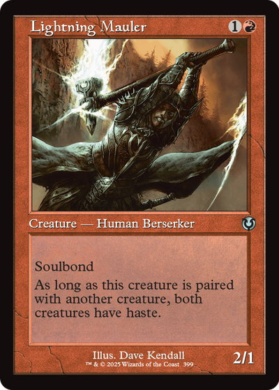 Lightning Mauler (Retro Frame) (INR-399) - Innistrad Remastered Foil