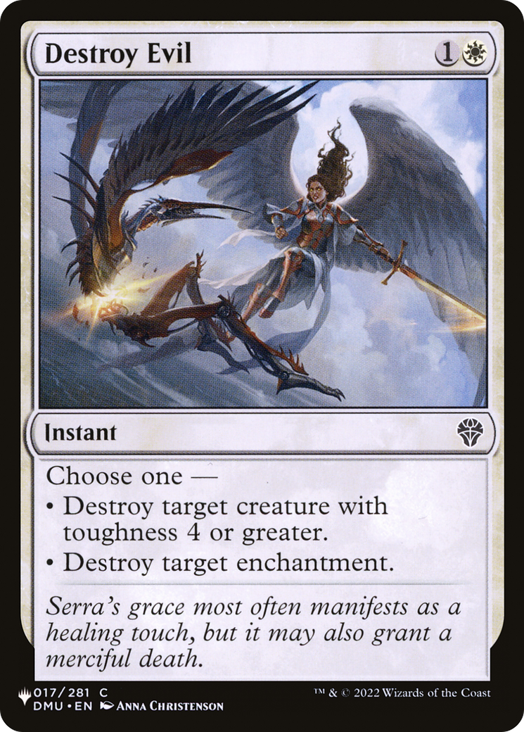 Destroy Evil (LIST-DMU-17) - The List