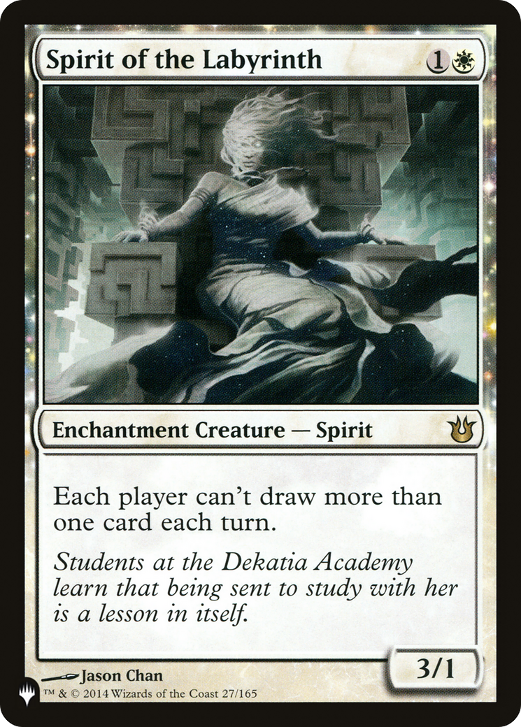 Spirit of the Labyrinth (LIST-27/165) - The List: (enchantment)