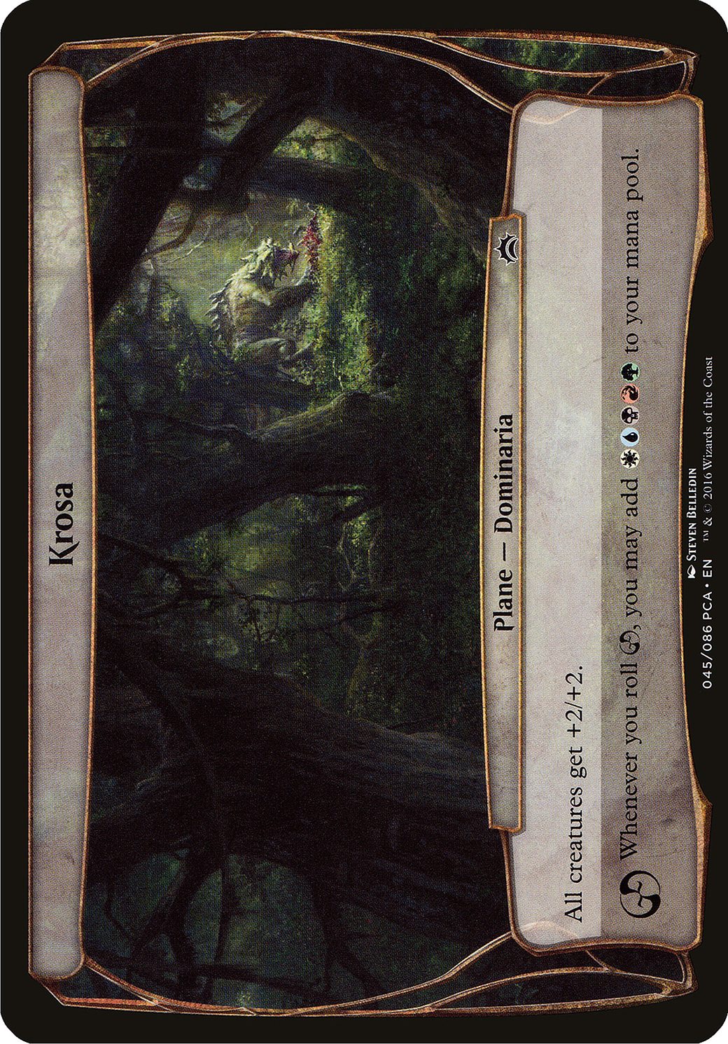 Krosa (Planechase Anthology) (OVER-) - Planechase Anthology Planes
