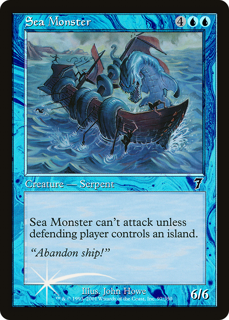 Sea Monster (7ED-097) - 7th Edition