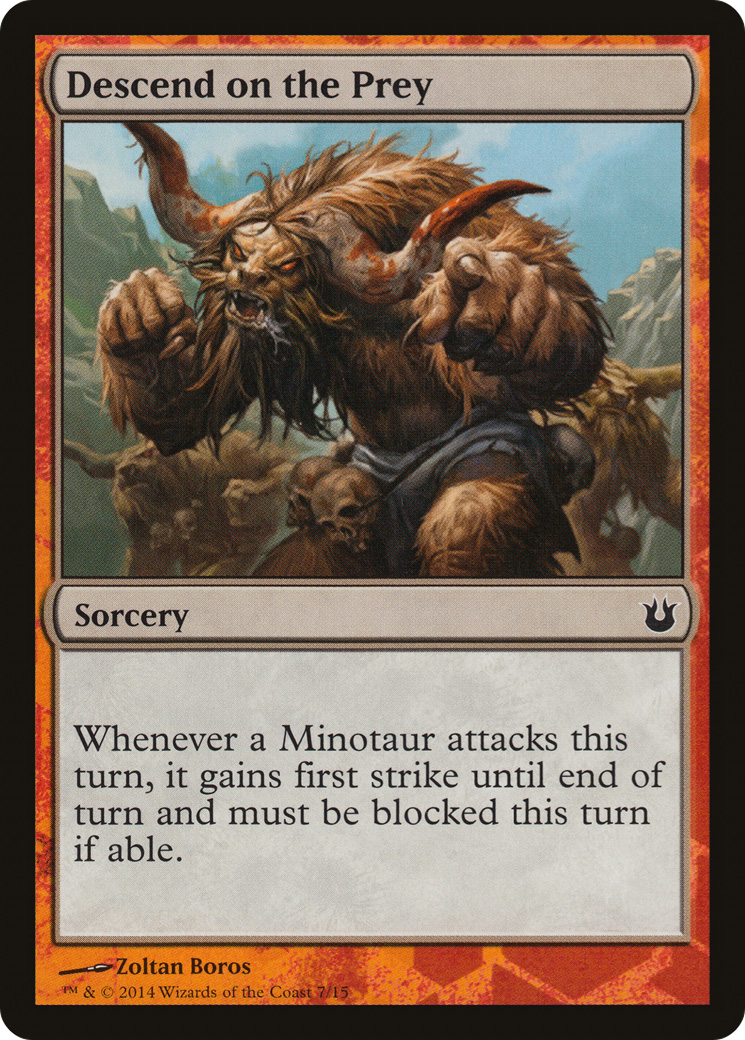 Descend on the Prey (HERO-) - Battle the Horde