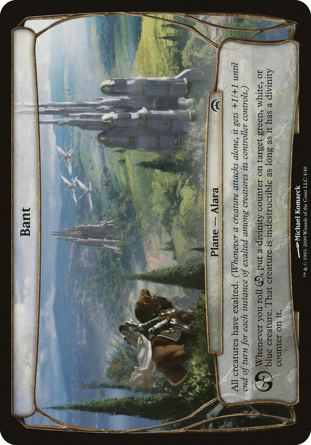 Bant (Planechase) (OVER-) - Planechase Planes