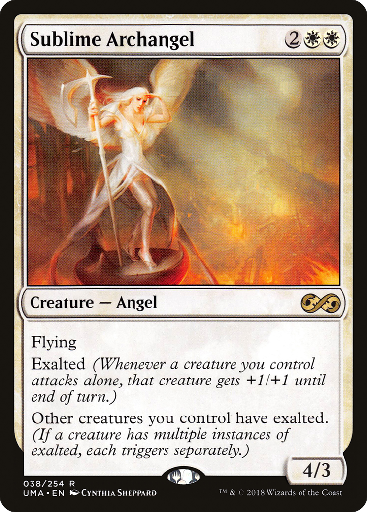 Sublime Archangel (UMA-038) - Ultimate Masters Foil