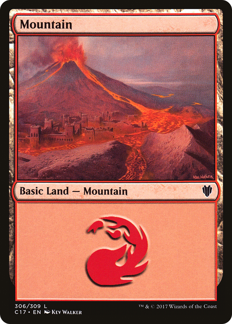 Mountain (306) (C17-306) - Commander 2017