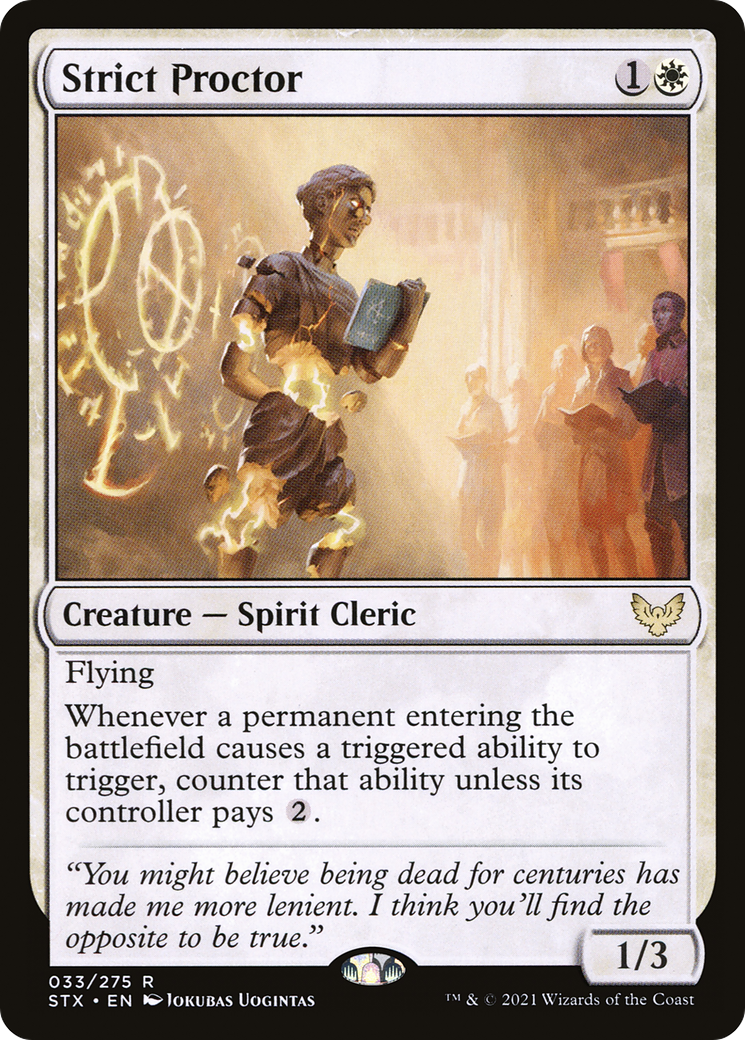 Strict Proctor (STX-033) - Strixhaven: School of Mages