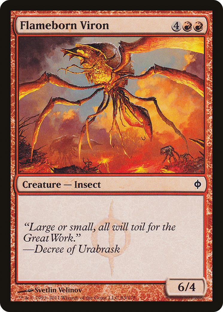 Flameborn Viron (NPH-083) - New Phyrexia