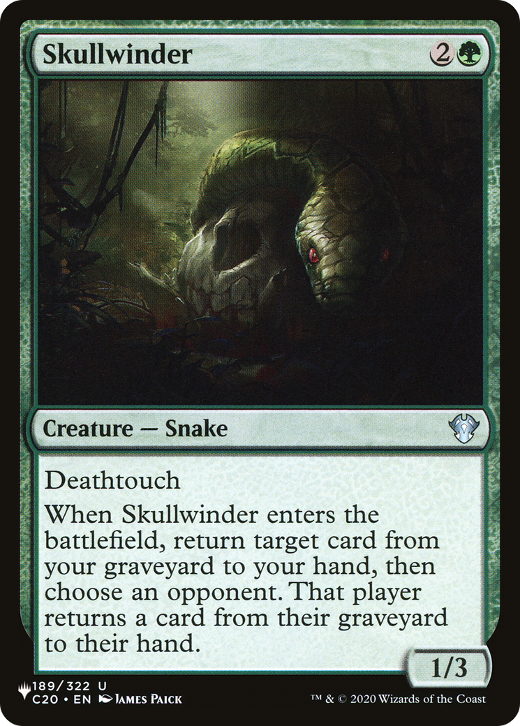 Skullwinder (LIST-C20-189) - The List