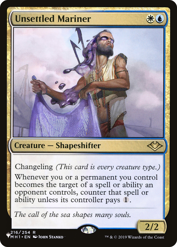 Unsettled Mariner (LIST-216/254) - The List