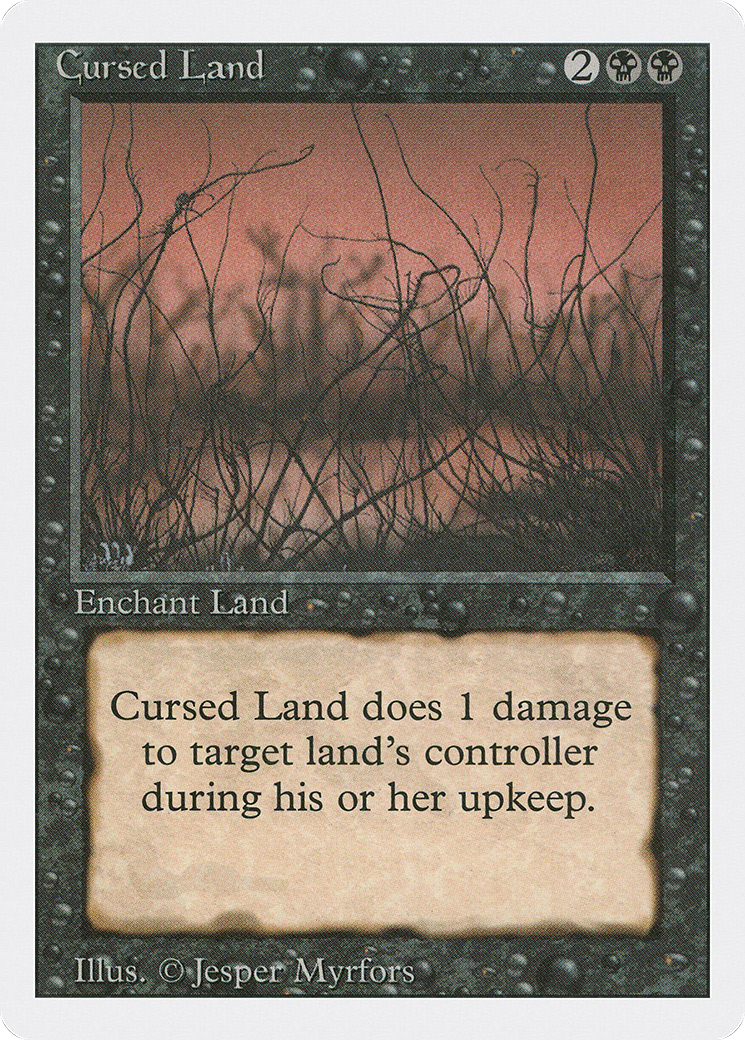 Cursed Land (3ED-) - Revised Edition