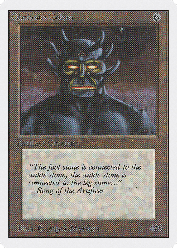 Obsianus Golem (2ED-) - Unlimited Edition