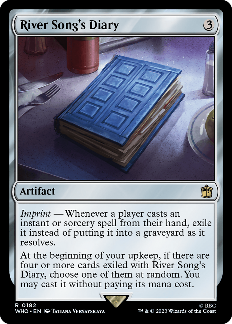 River Song's Diary (WHO-182) - Doctor Who Foil