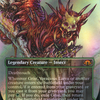 Grist, Voracious Larva (Borderless) (Textured Foil) (MH3-472) - Modern Horizons 3 (Borderless) Foil