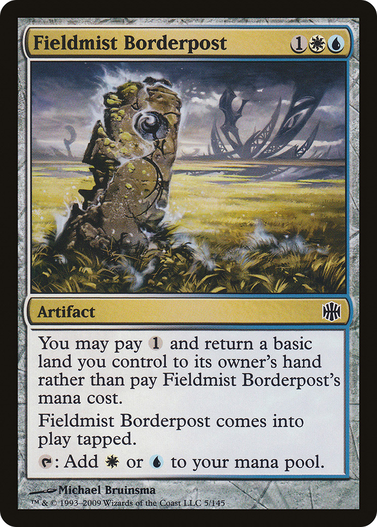 Fieldmist Borderpost (ARB-005) - Alara Reborn Foil