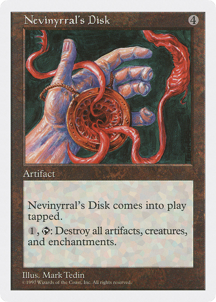 Nevinyrral's Disk (5ED-) - Fifth Edition