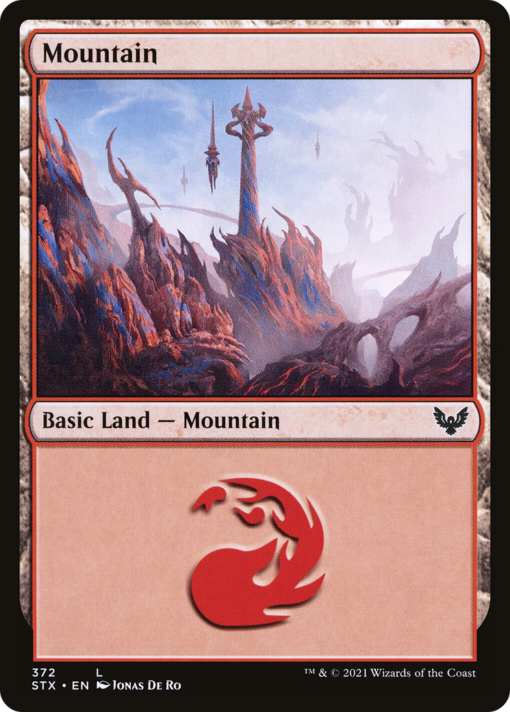 Mountain (372) (STX-372) - Strixhaven: School of Mages