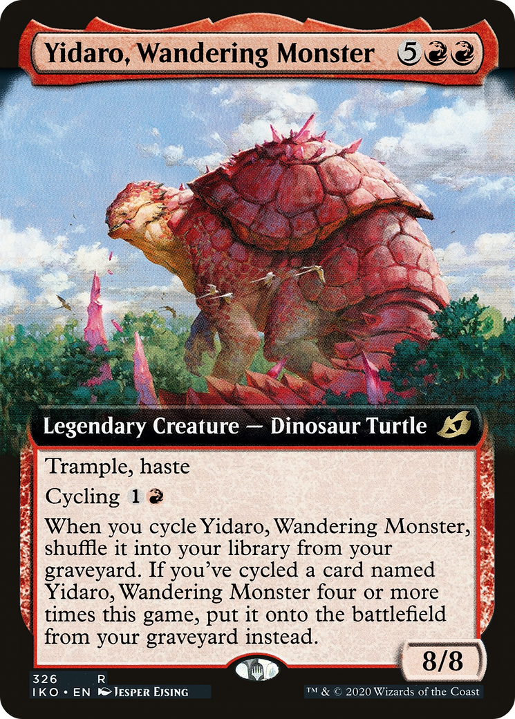 Yidaro, Wandering Monster (Extended Art) (IKO-326) - Ikoria: Lair of Behemoths: (Extended Art) Foil