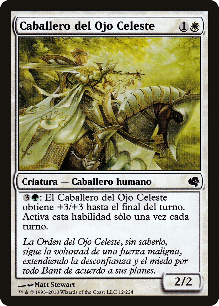 Knight of the Skyward Eye (Spanish) - "Caballero del Ojo Celeste" (PS11-012) - Salvat 2011