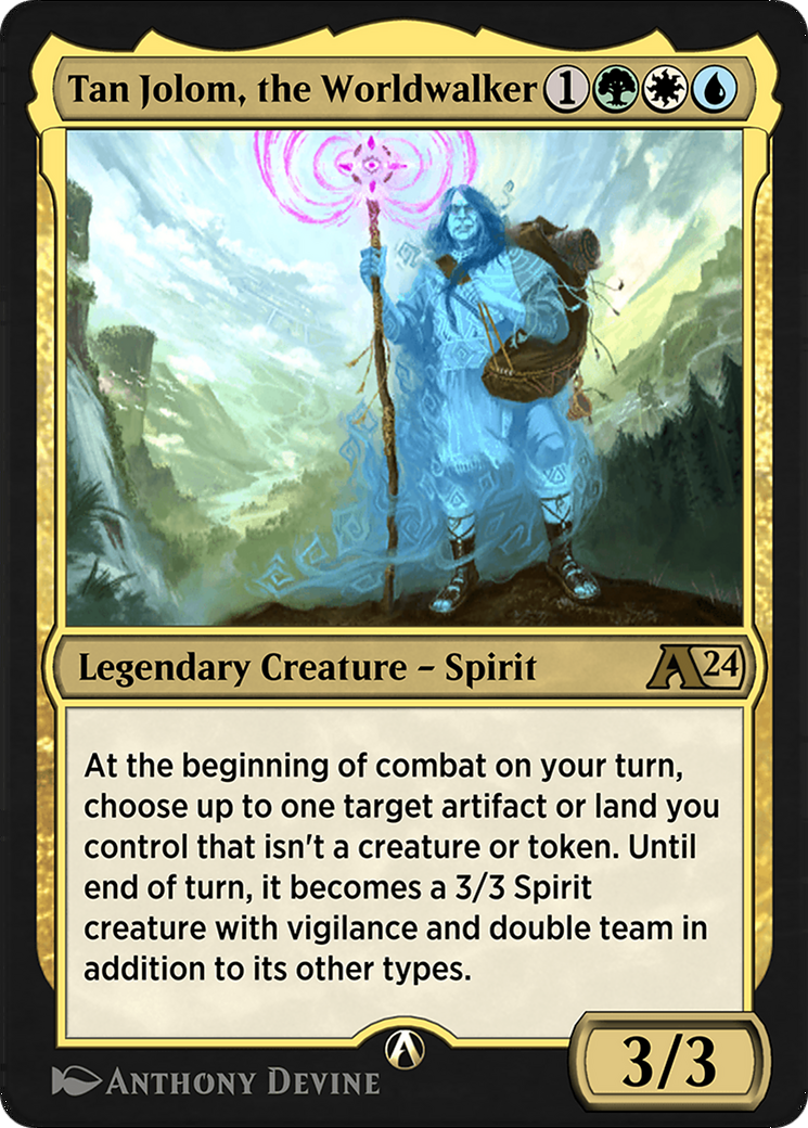 Tan Jolom, the Worldwalker (YLCI-030) - Alchemy: Ixalan