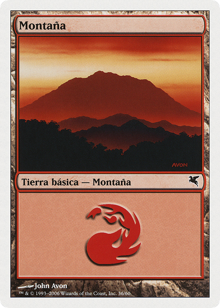 Mountain (Italian) - "Montagna" (C36) (PSAL-C36) - Salvat 2005