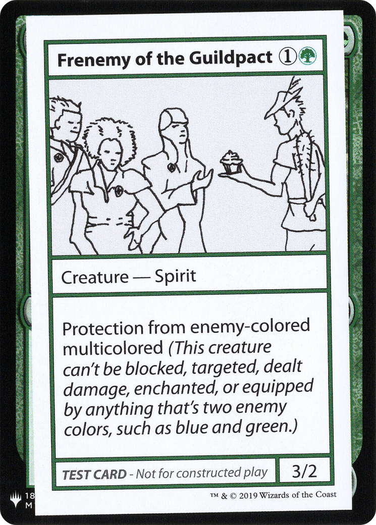 Frenemy of the Guildpact (CMB1-074) - Mystery Booster Playtest Cards 2019