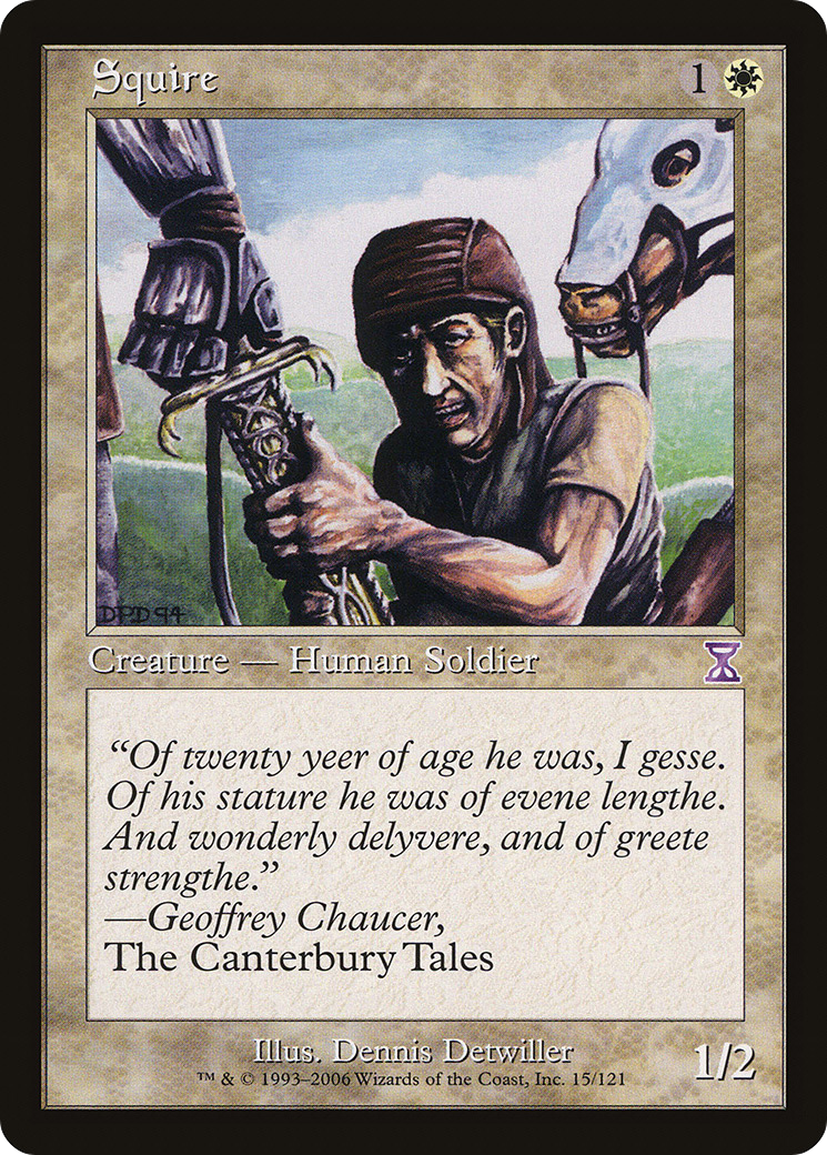 Squire (TSB-015) - Time Spiral Timeshifted