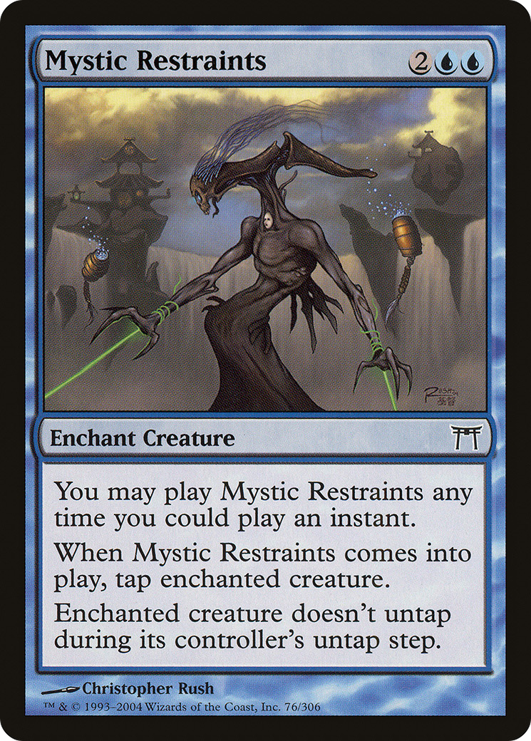 Mystic Restraints (CHK-076) - Champions of Kamigawa