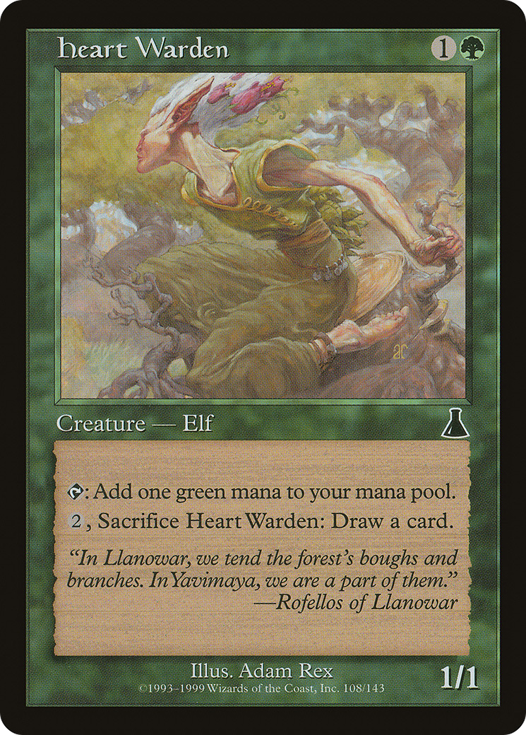 Heart Warden (UDS-108) - Urza's Destiny