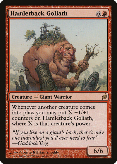 Hamletback Goliath (LRW-173) - Lorwyn Foil