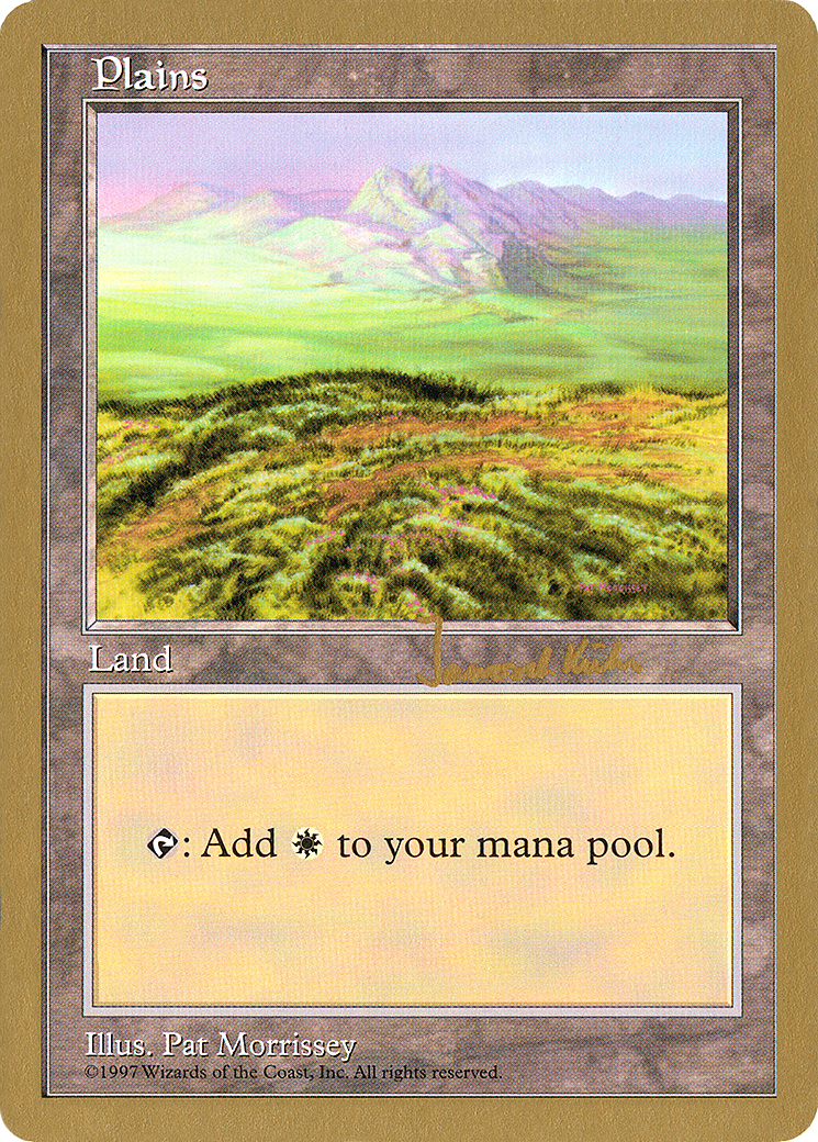Plains (437) - 1997 Janosch Kuhn (5ED) (WCD-) - World Championship Decks 1997