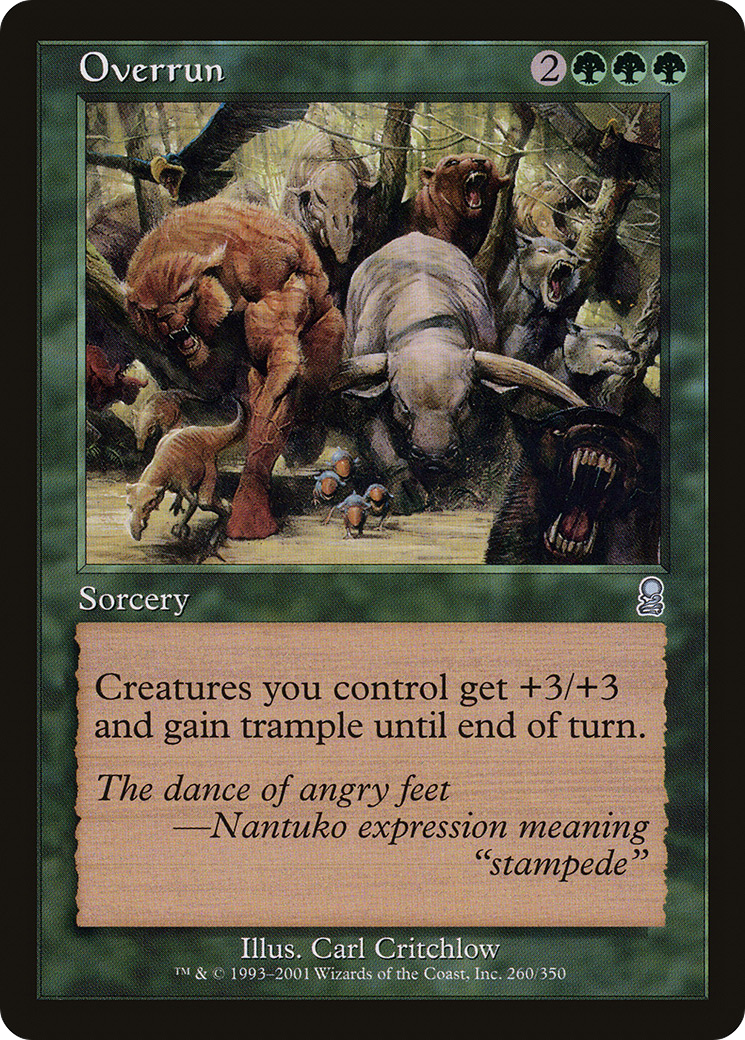 Overrun (ODY-260) - Odyssey Foil
