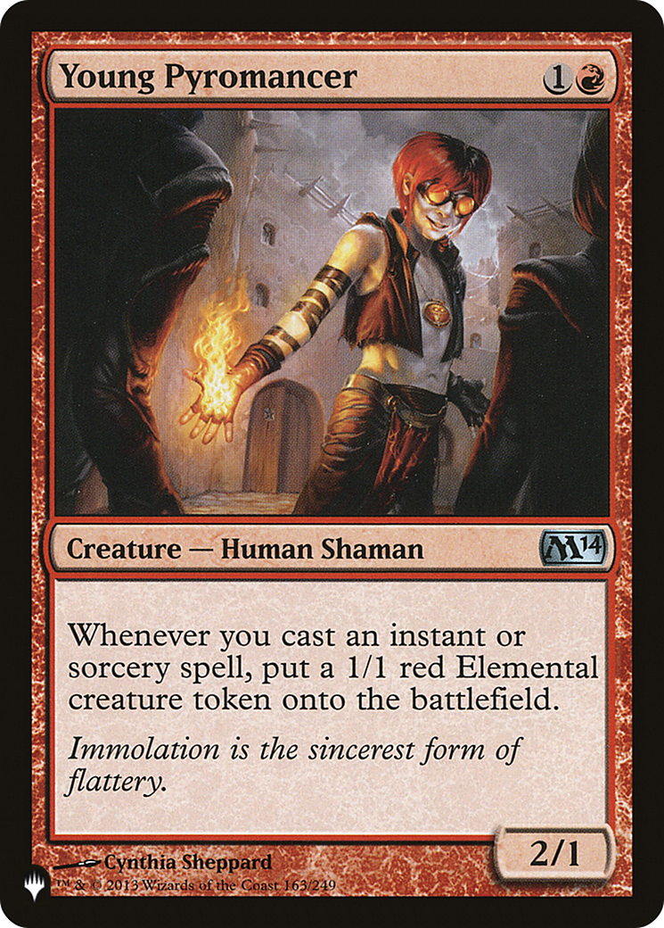 Young Pyromancer (M14) (LIST-163/249) - The List