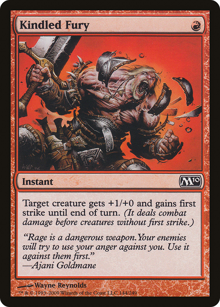 Kindled Fury (M10-144) - Magic 2010