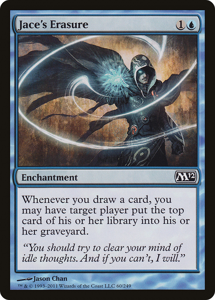 Jace's Erasure (M12-060) - Magic 2012 Foil