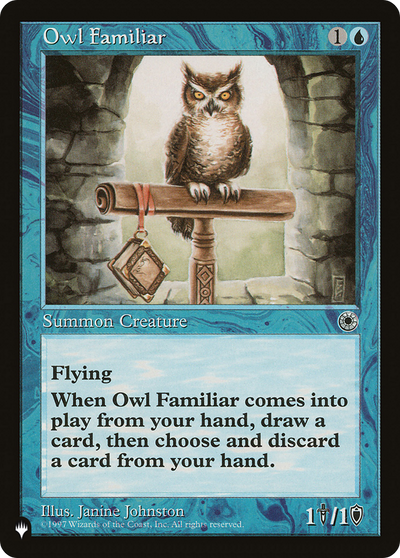 Owl Familiar (LIST-POR-63) - The List