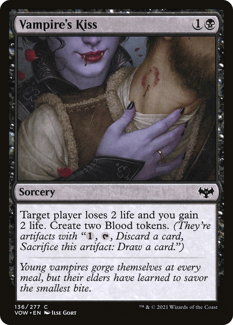 Vampire's Kiss (VOW-136) - Innistrad: Crimson Vow