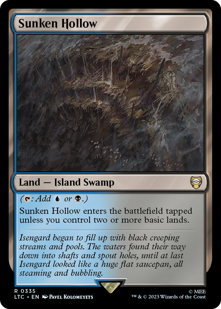 Sunken Hollow (LTC-335) - Tales of Middle-earth Commander