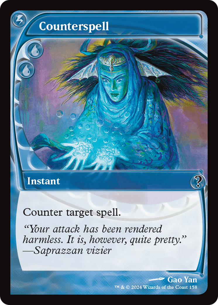 Counterspell (Future Sight) (MB2-158) - Mystery Booster 2 Foil