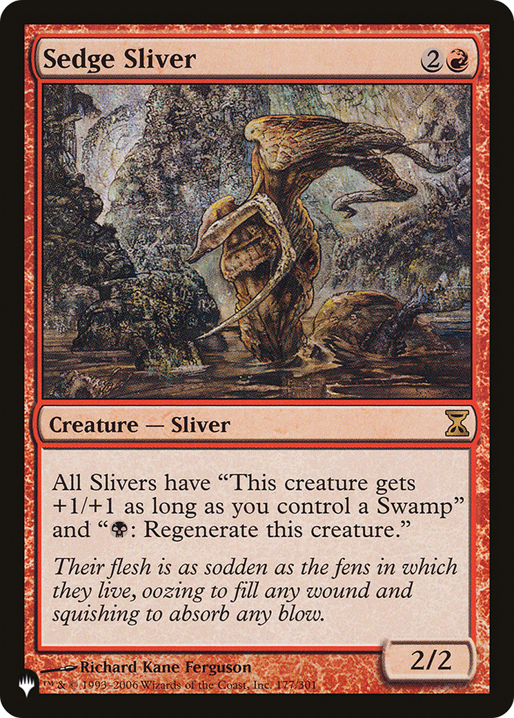 Sedge Sliver (LIST-177/301) - The List