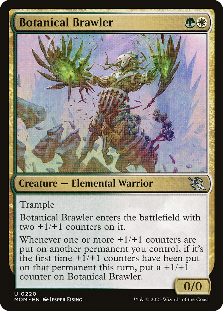 Botanical Brawler (MOM-220) - March of the Machine Foil