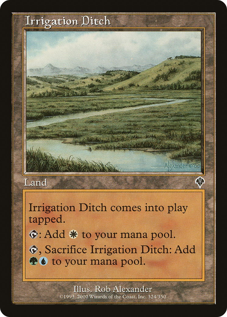 Irrigation Ditch (INV-324) - Invasion