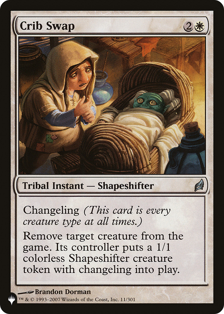 Crib Swap (LRW) (LIST-LRW-11) - The List