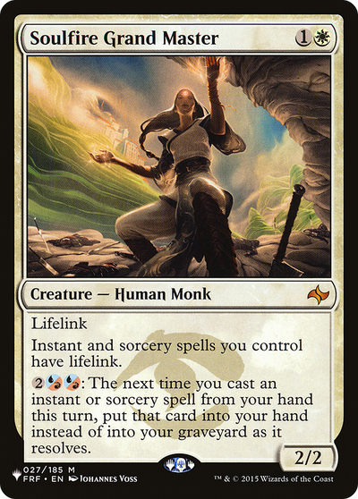Soulfire Grand Master (LIST-FRF-27) - The List