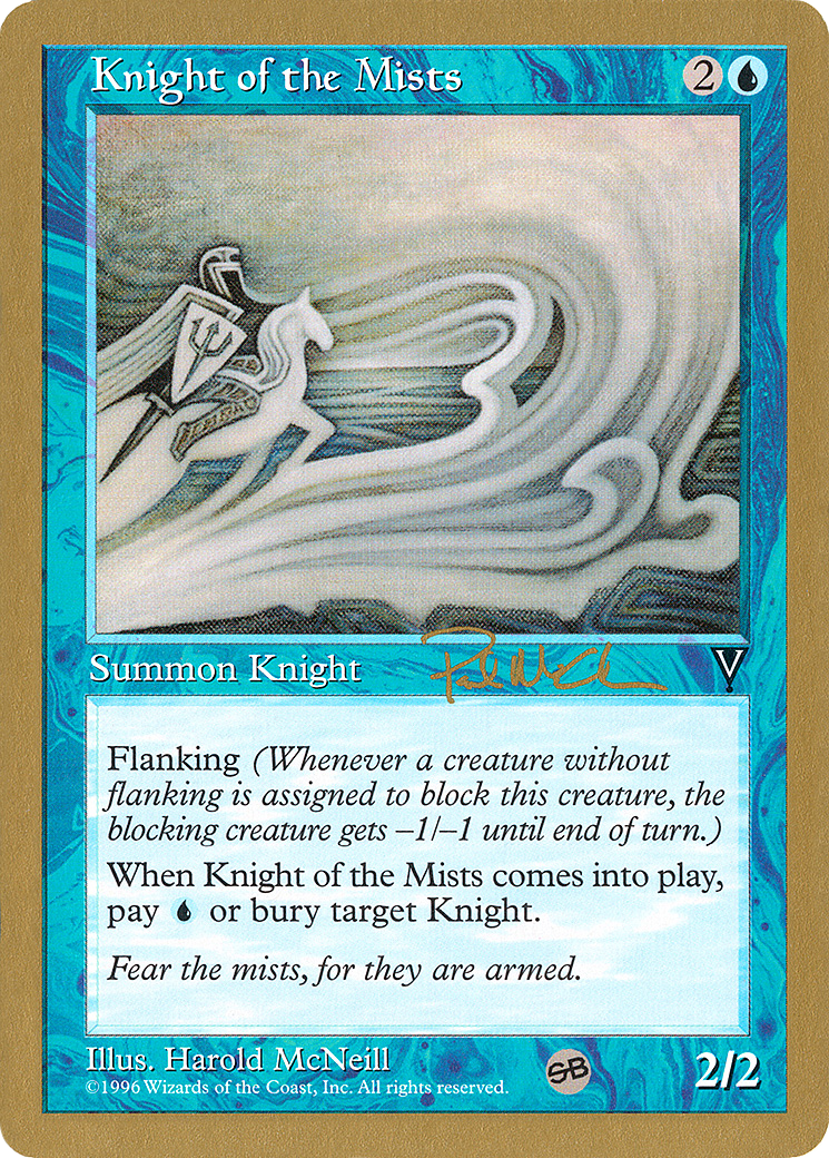 Knight of the Mists - 1997 Paul McCabe (VIS) (SB) (WCD-) - World Championship Decks 1997