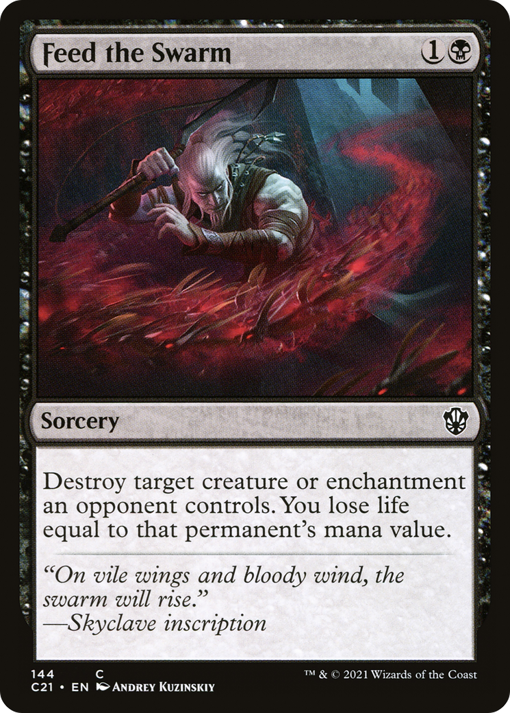 Feed the Swarm (C21-144) - Commander 2021