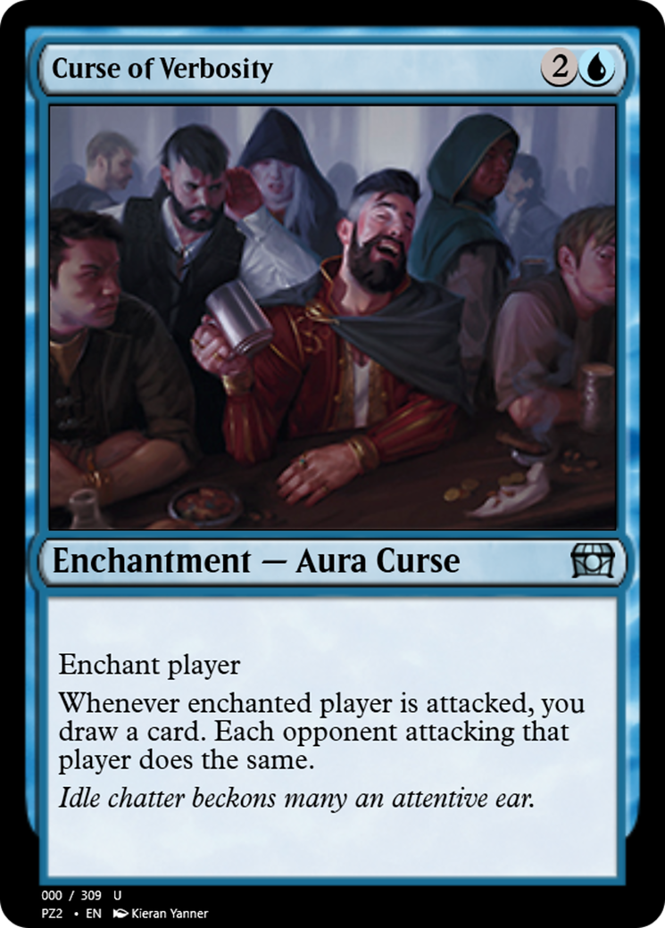 Curse of Verbosity (PZ2-65767) - Treasure Chest Foil