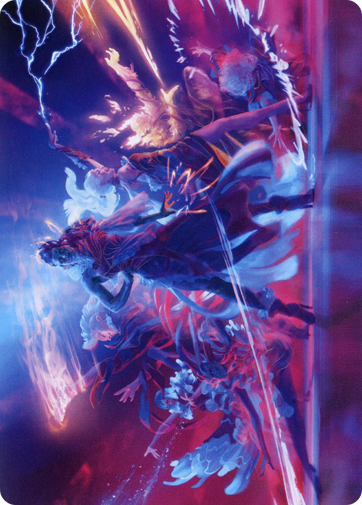 Prismari Command // Prismari Command (ASTX-035) - Strixhaven Art Series (Borderless) Foil