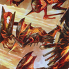 Gleeful Demolition // Gleeful Demolition (AONE-028) - Phyrexia: All Will Be One Art Series (Borderless) Foil